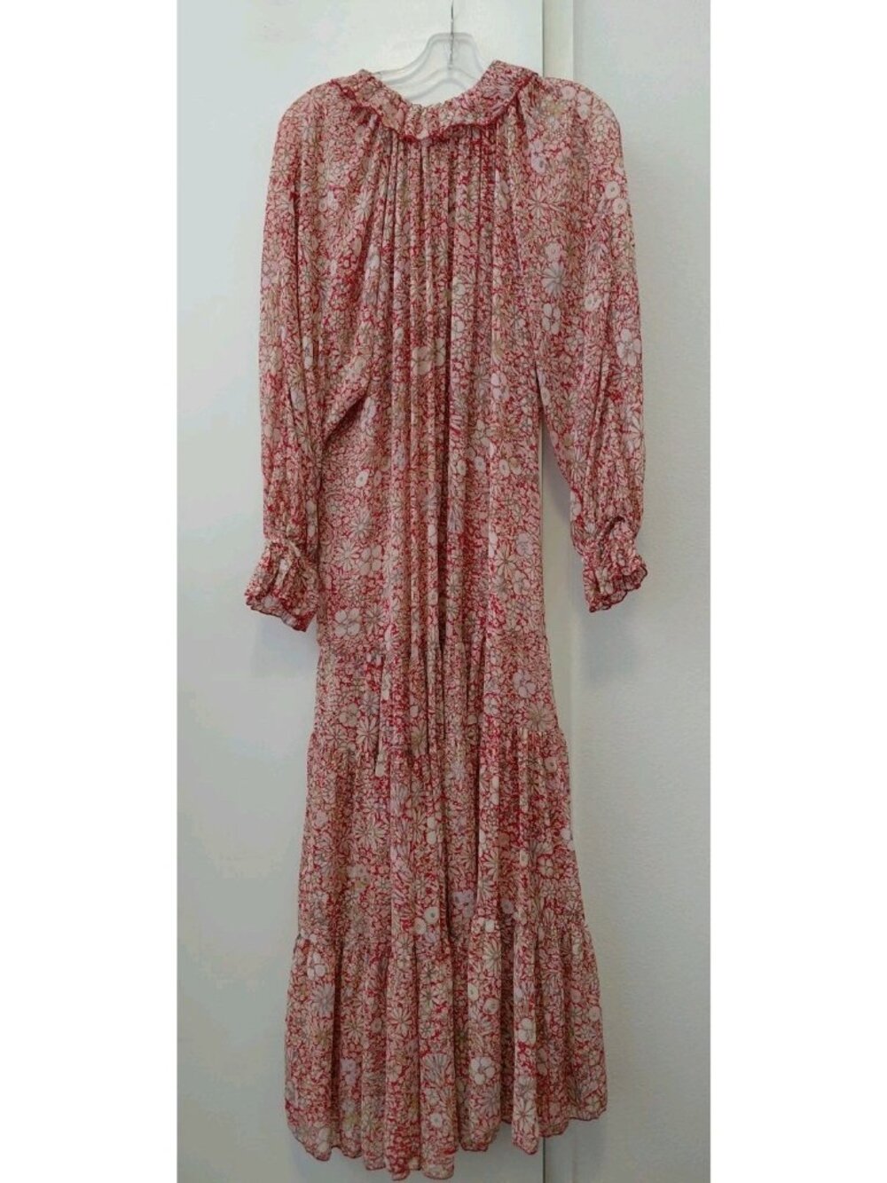 Free People Rose Floral Tiered Maxi Dress - Picture 8 of 9